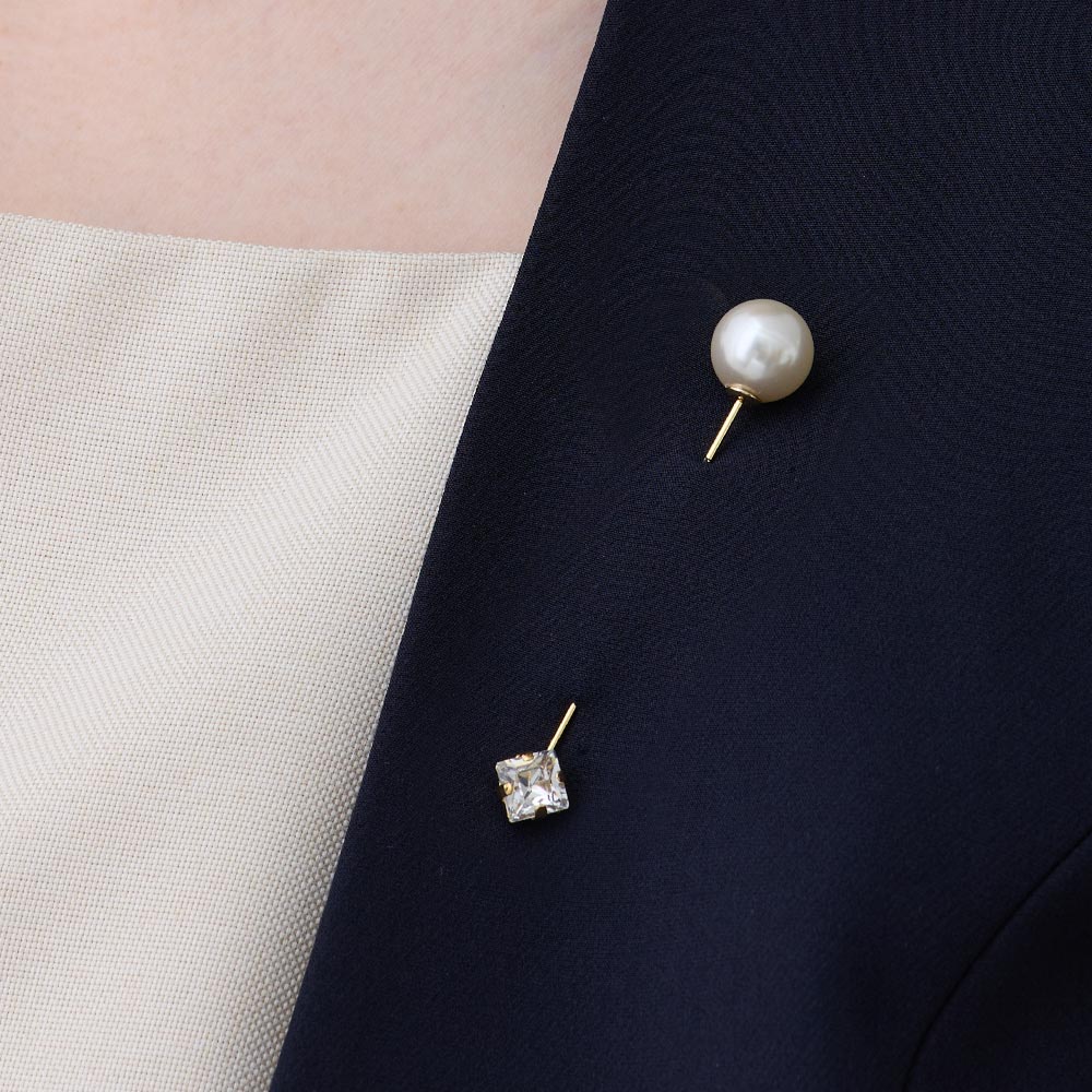 楽天市場】【25%OFFクーポン対象！】 ブローチ パール ピン 日本製