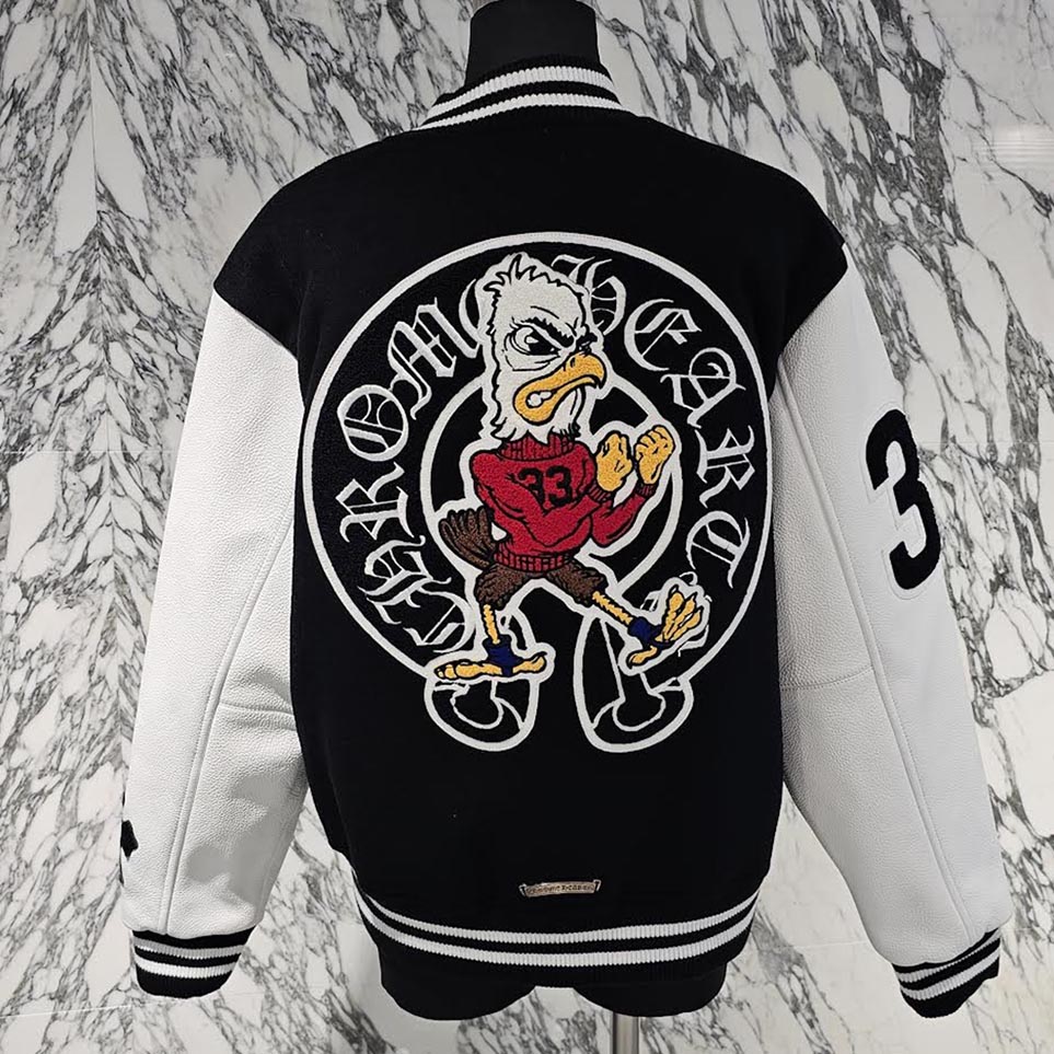 楽天市場】CHROME HEARTS CHICKEN 33 Cross Patch Leather Sleeve