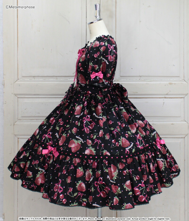 楽天市場】メタモルフォーゼ Lady Fruit 半袖ワンピース【2サイズ展開