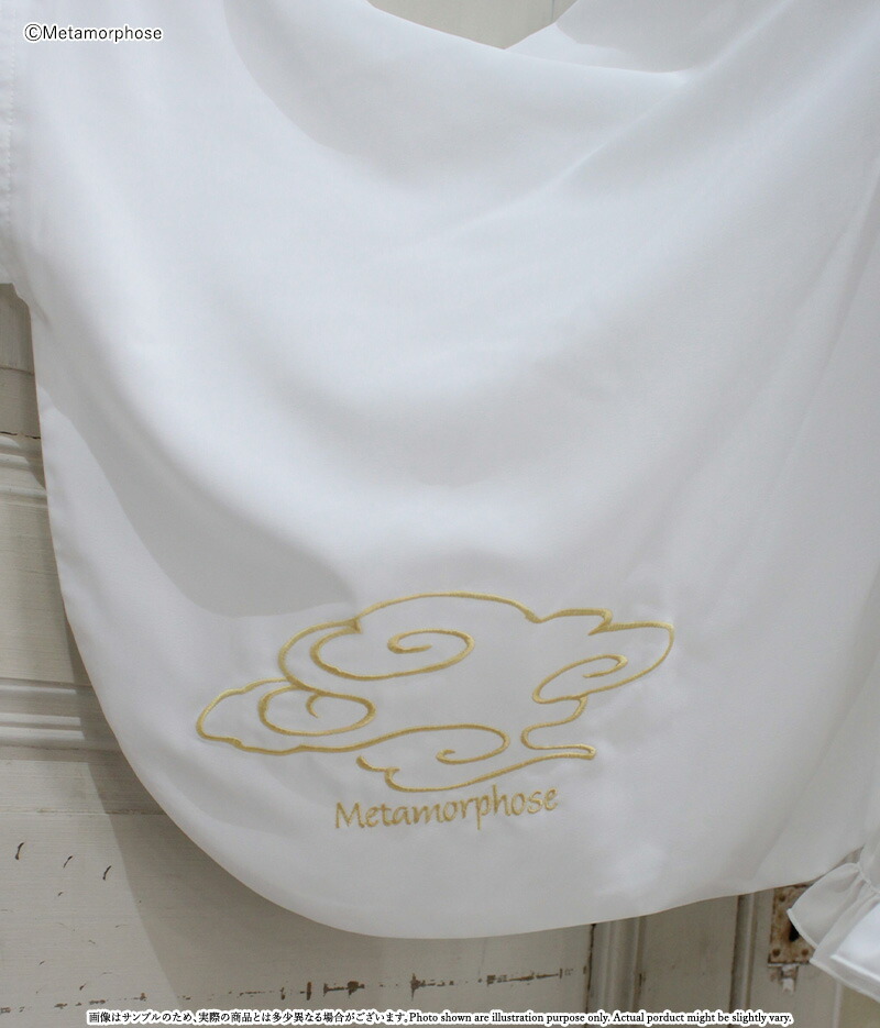 楽天市場】メタモルフォーゼ 刺しゅう入り着物合わせ風ブラウス【2