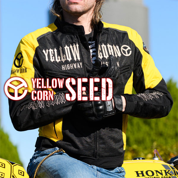 楽天市場】☆送料無料☆YELLOW CORN SEED SJ-4105 MESH JACKET バイク