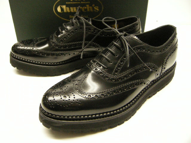 楽天市場】【CHURCH'S/チャーチ/A73936/レディース/厚底レザーウイング