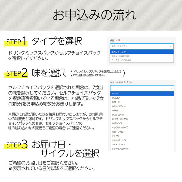 楽天市場】マイクロダイエット7食 4箱コース（セルフチョイス