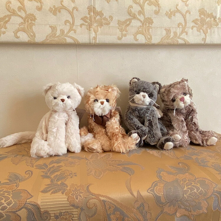 楽天市場】ぬいぐるみ 猫 グレー Bukowski ブコウスキー ねこ シリーズ