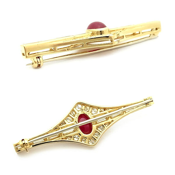 楽天市場】【緑屋質屋】ヴァンクリーフ＆アーペル ルビー・ダイヤ