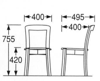 楽天市場】チェアー 浜本工芸 最新 日本製 ダークオーク色(DC-6020M