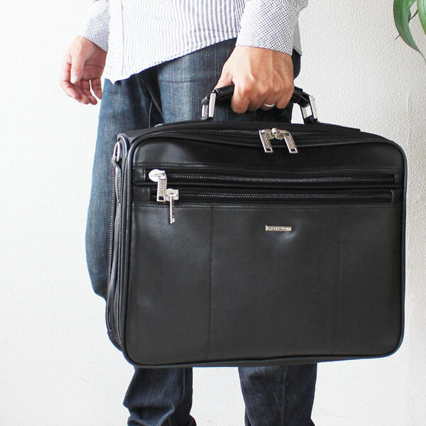 楽天市場】メンズビジネスバッグ 幅40cm 2WAY ナイロン PC対応 A4