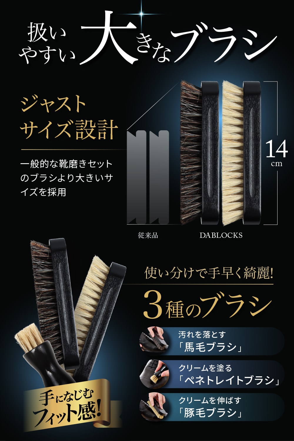 楽天市場】【楽天1位＆3冠達成！】靴磨きセット 靴磨き 革靴手入れ