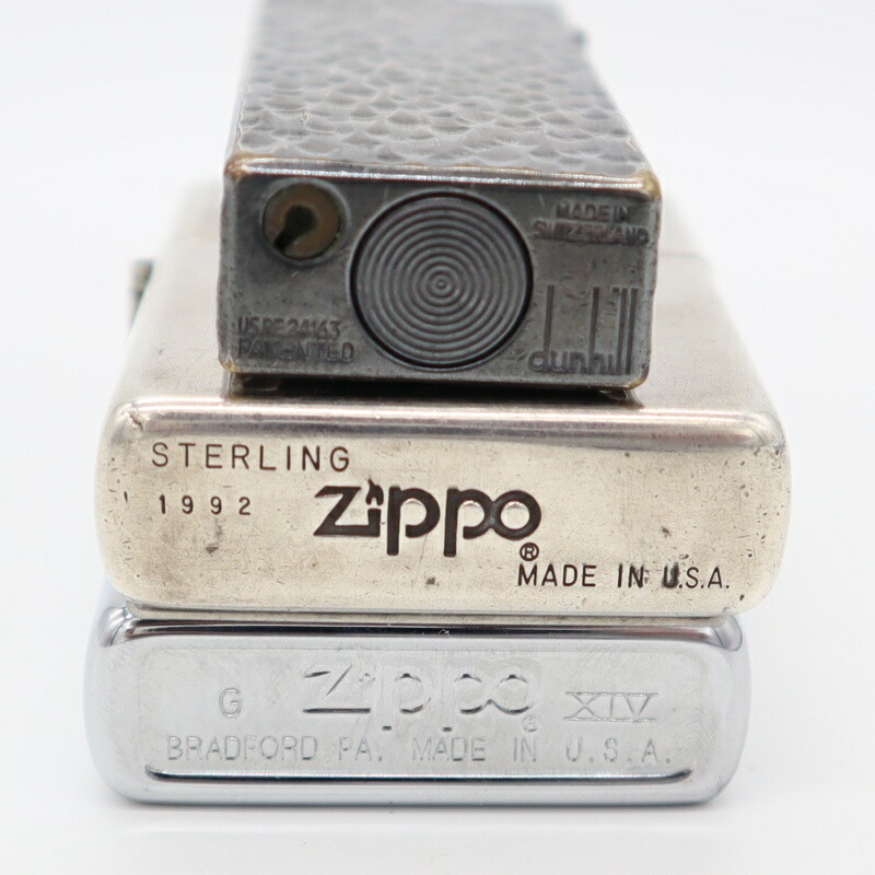 楽天市場】質屋 dunhill ダンヒル ガスライター ローラー式 1点 Zippo