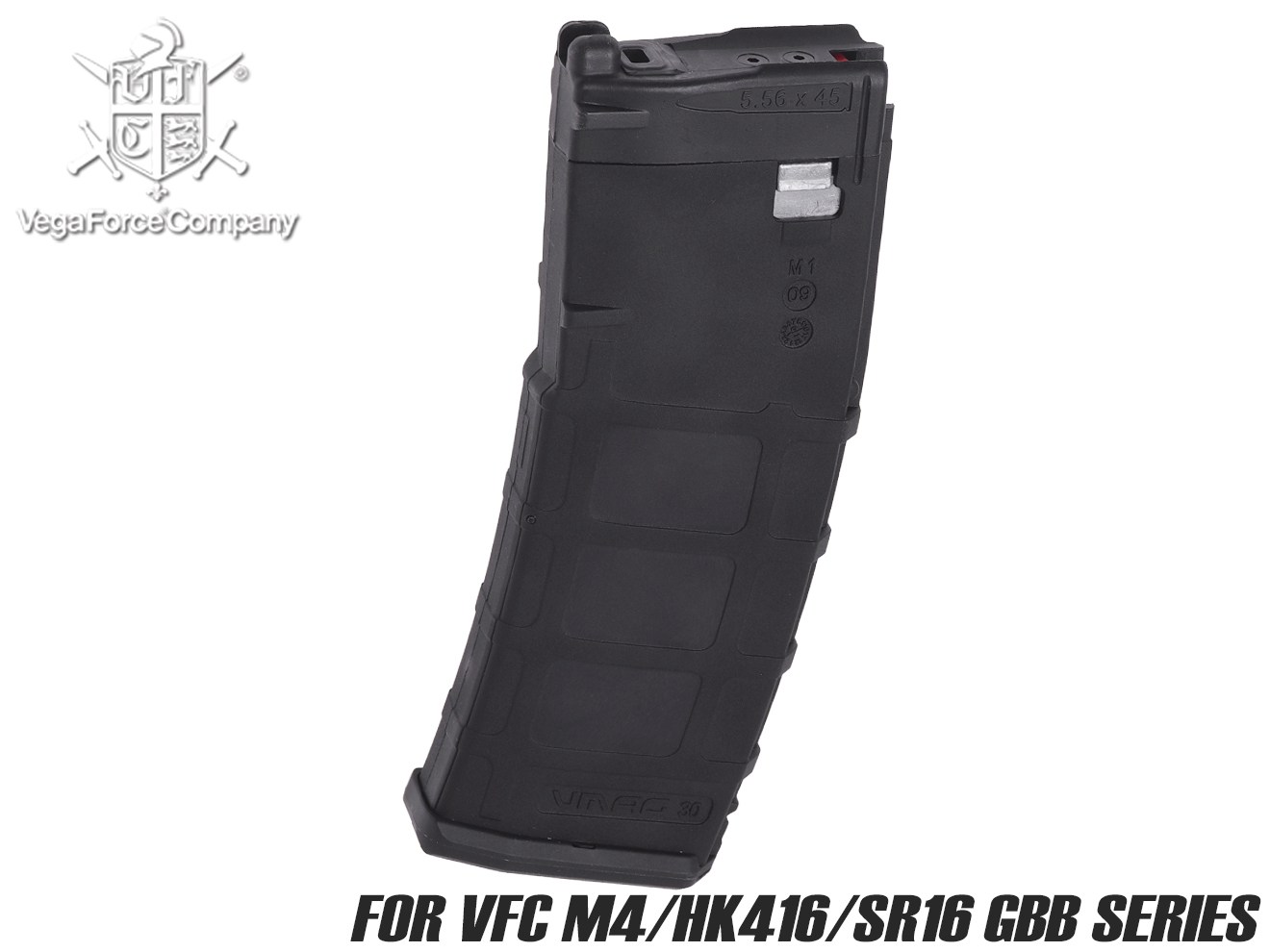 楽天市場】VFC M4/HK416GBBR共通 30連スペアマガジン (V-MAG V3) BK