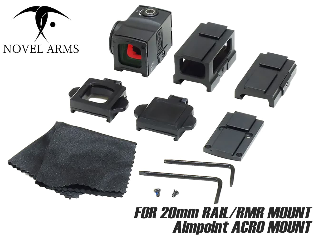 楽天市場】NOVEL ARMS SURE HIT ARP 2 マイクロドットサイト◇20mm