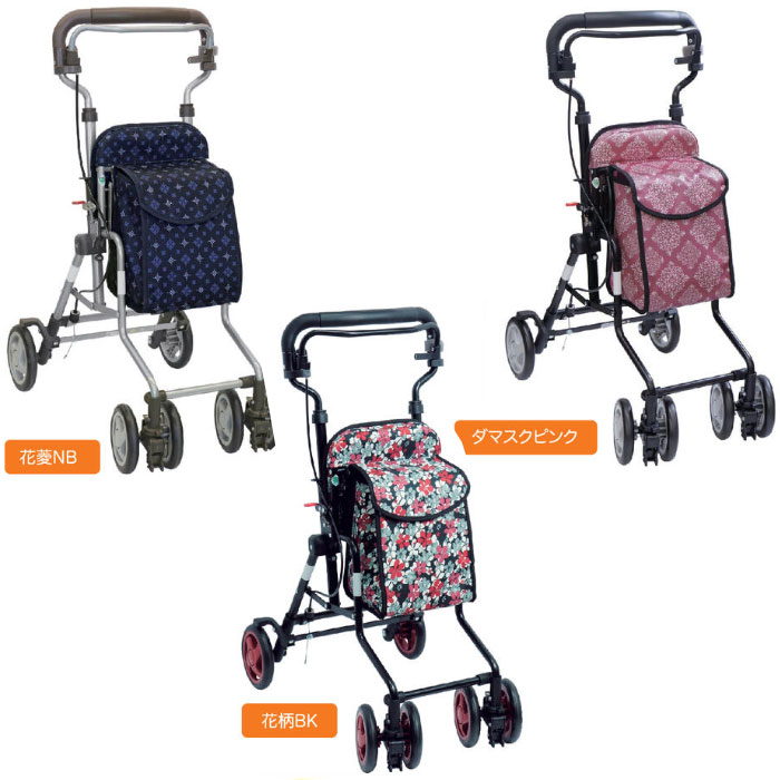 軽量シルバーカー プライ チェック柄 Amazon | Care-Parents シルバーカー アルミ製 折りたたみ 軽量 手押し