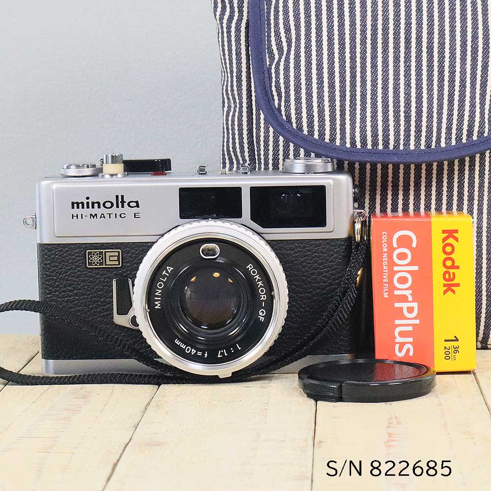 楽天市場】【整備済】【保証付 】 minolta HI-MATIC E S/N 822685
