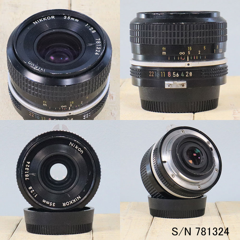 楽天市場】【保証付 】【中古】 オールドレンズ Nikon NIKKOR 35mm f2