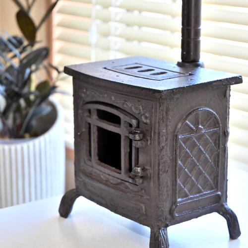 楽天市場】暖炉 オブジェ お香置き鉄 お香台 置物 暖かい気持ちに