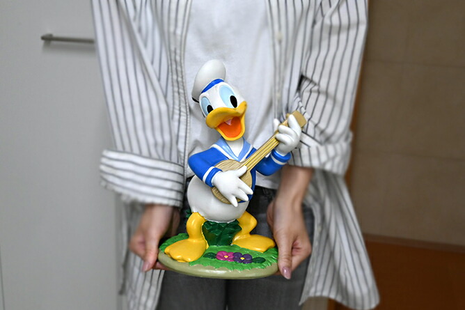 楽天市場】現品をお届けしますガーデンスタチュー 音楽隊ドナルド