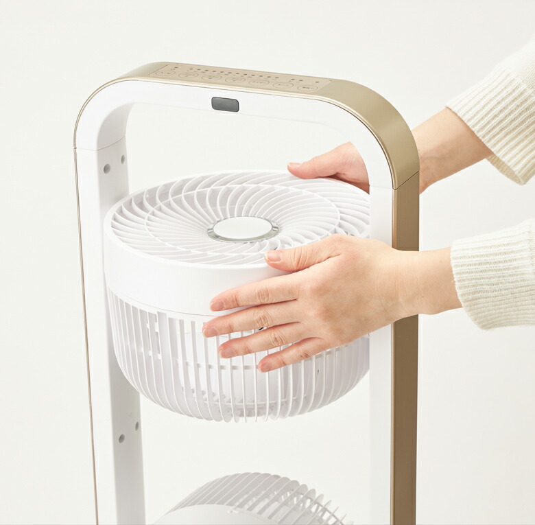 楽天市場】【在庫処分】アルコレ 3連 マルチファン ALF-3001 ホワイト