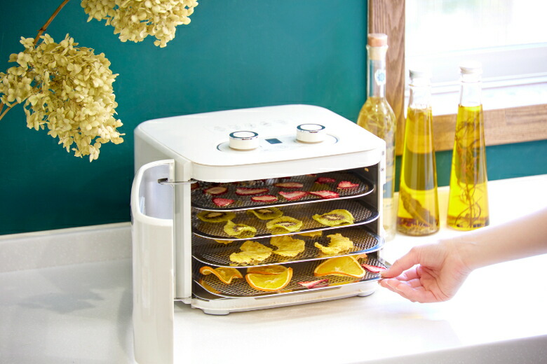 楽天市場】[レビュー特典]アルコレ フードドライヤー ADM-T400/W 送料