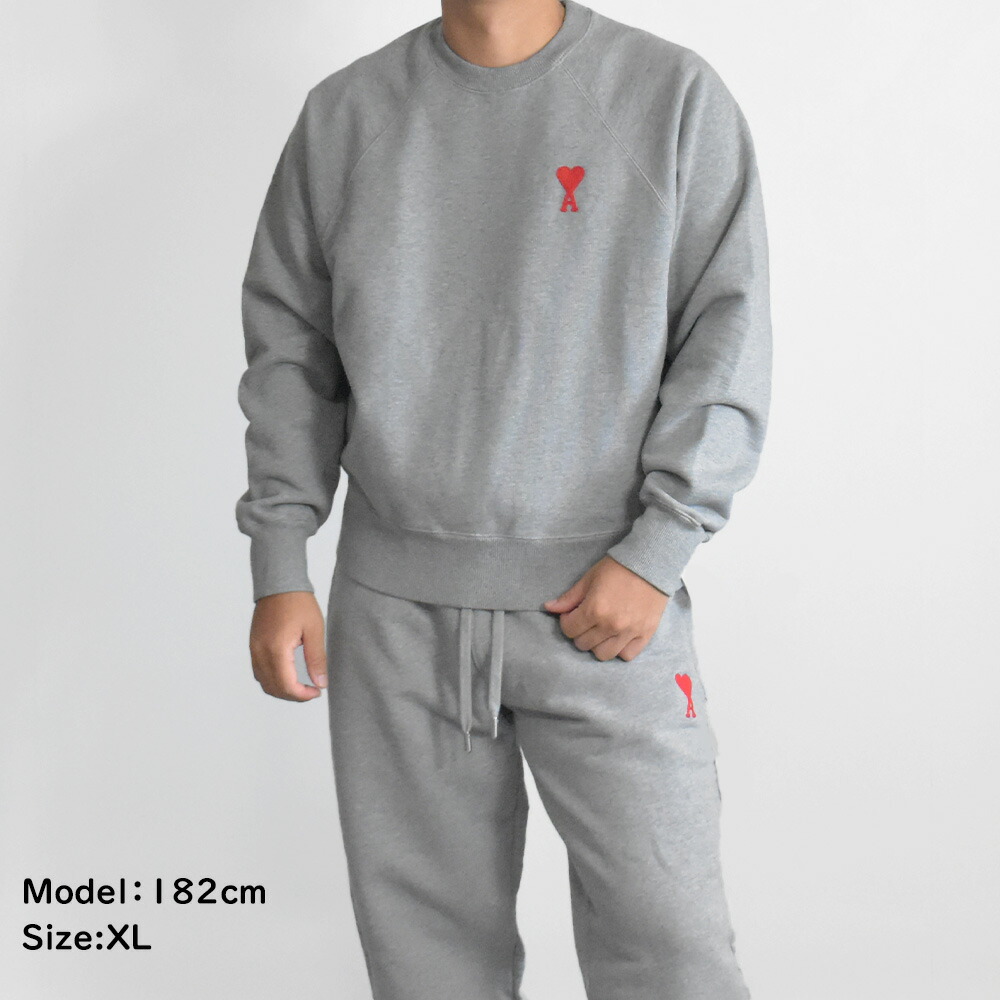 楽天市場】AMI PARIS アミ 長袖 スウェット ロゴ メンズ ブランド