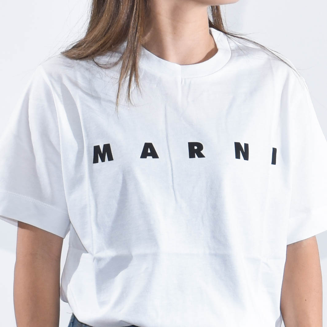 楽天市場】MARNI キッズ マルニ Tシャツ キッズ レディース ロゴ 半袖