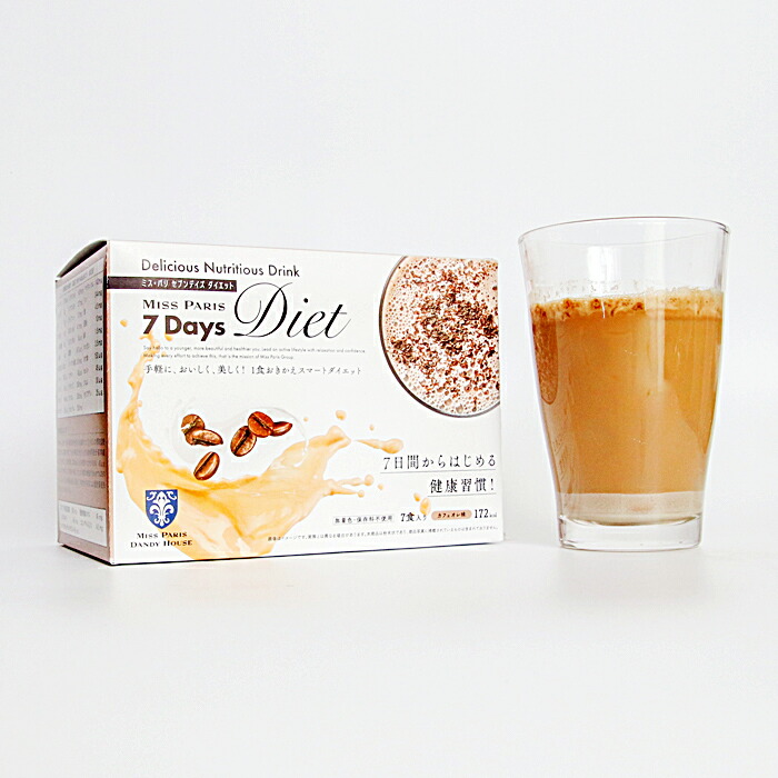ミスパリ 7 Days Diet23包ピーチ味 お正月太り ダイエット ミスパリ 7