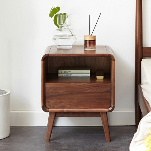 楽天市場】10%OFF+P2倍 SS限定 ナイトテーブル 木製 サイドテーブル