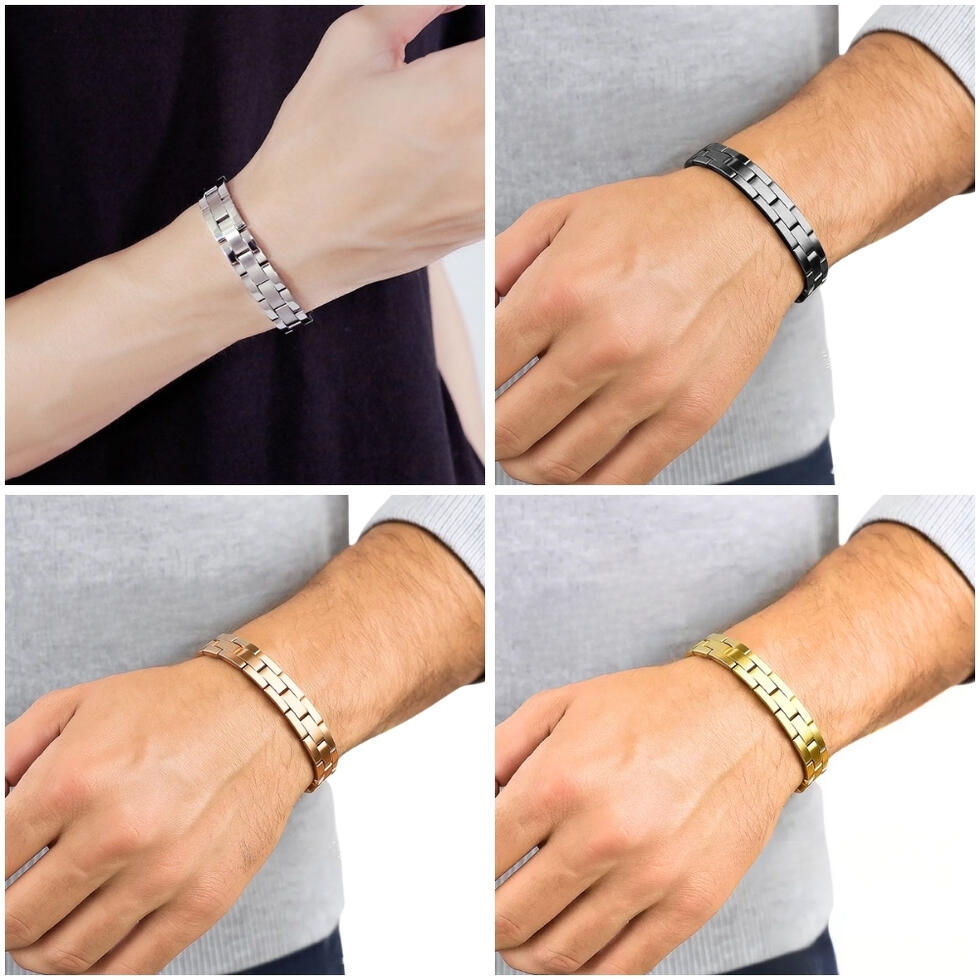 楽天市場】マグネット ブレスレット 15ピース サージカルステンレス