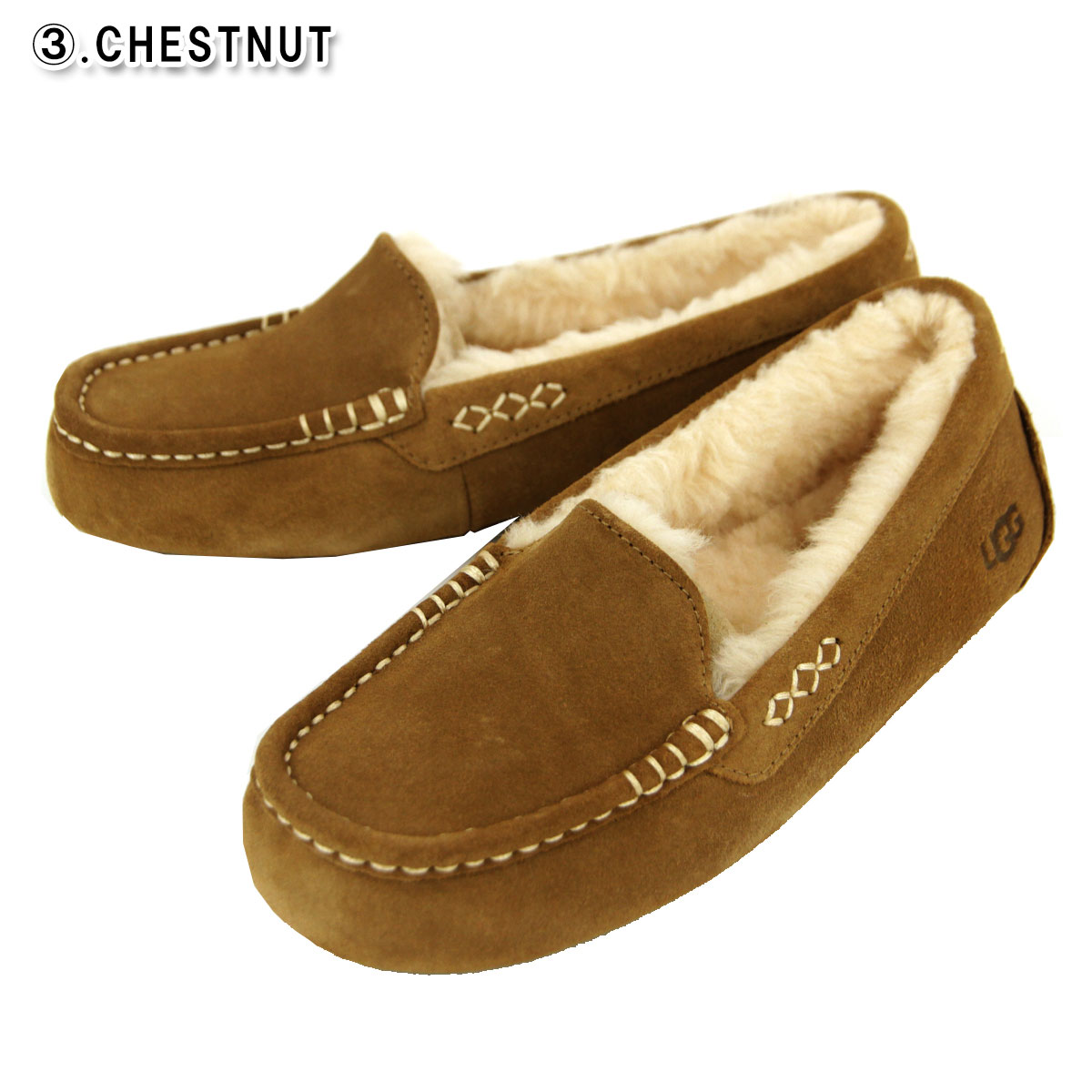 楽天市場】アグ モカシン レディース 正規品 UGG アンスレー シューズ