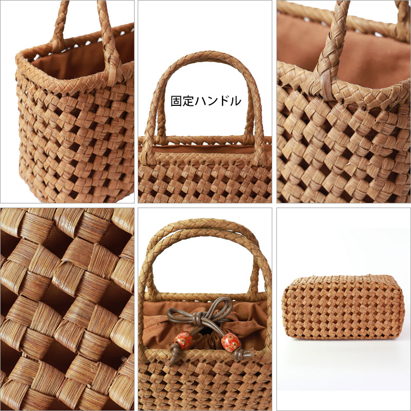 楽天市場】【50％OFF 3/4 20時〜】山葡萄 かごバッグ 1年保証付き 内布