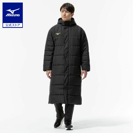 楽天市場】ミズノ公式 中綿ロングコート ユニセックス ブラック