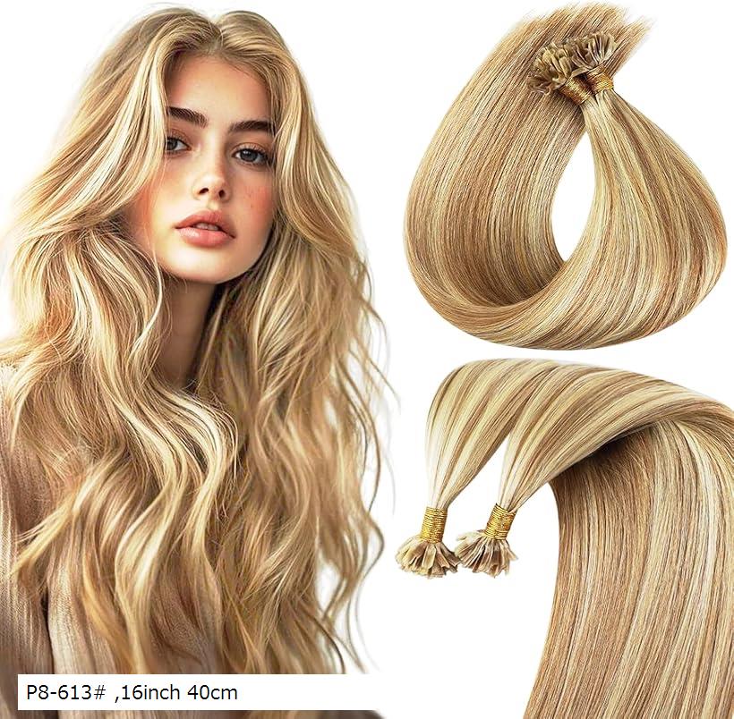 楽天市場】人毛 U TIP チップエクステ レミーエクステ カラー ウィッグ