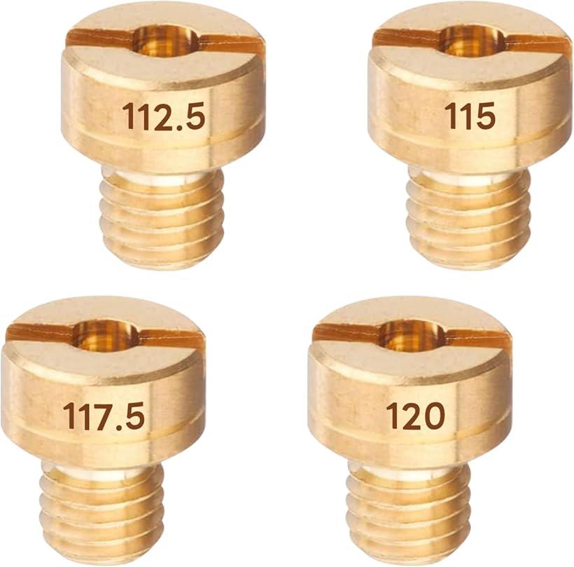 楽天市場】互換品メインジェット 4サイズセット ミクニ 丸大 8X9