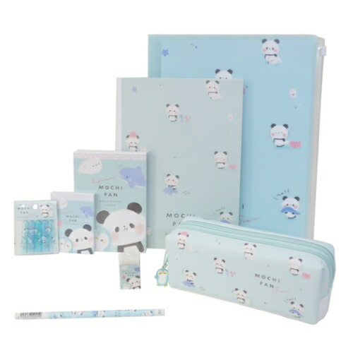 楽天市場】かわいい文具セット もちもちぱんだ 8点文房具セット