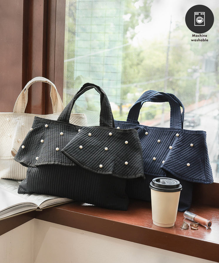 楽天市場】フリル ヌビバッグ レディース パール マザーズバッグ