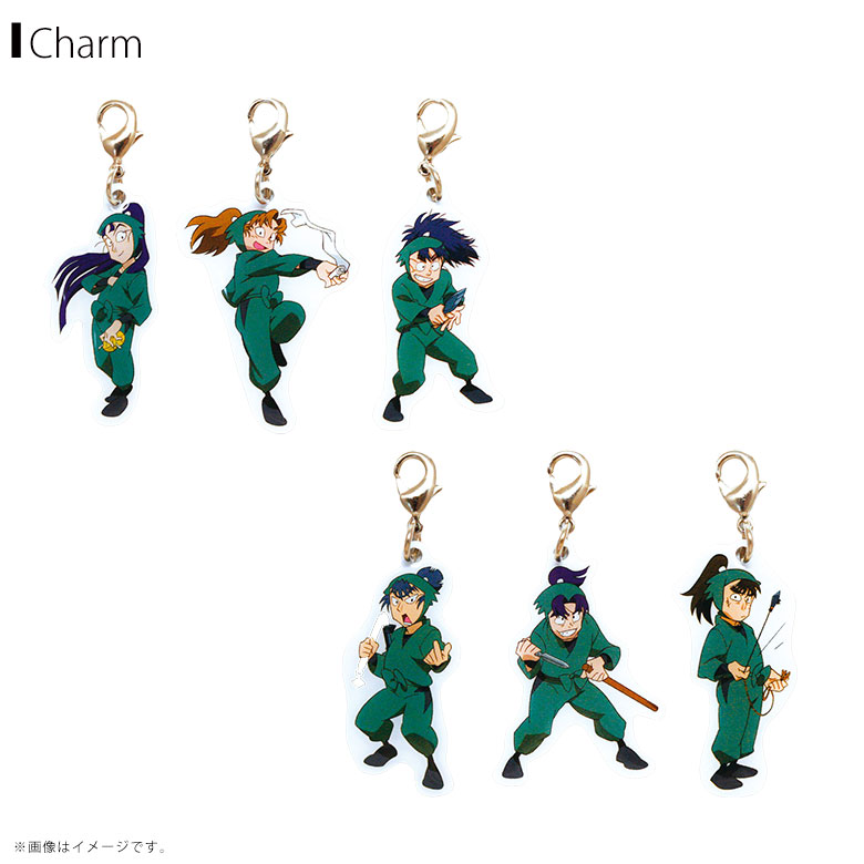 楽天市場】【即納】忍たま乱太郎 チャーム【全2種】仙蔵＆伊作＆小平太