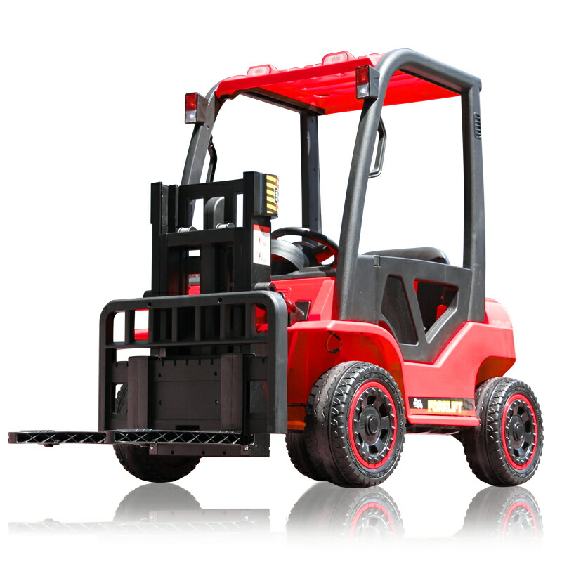 楽天市場】乗用玩具 乗用ラジコン フォークリフト 2WD 12V4.5Ah 後輪