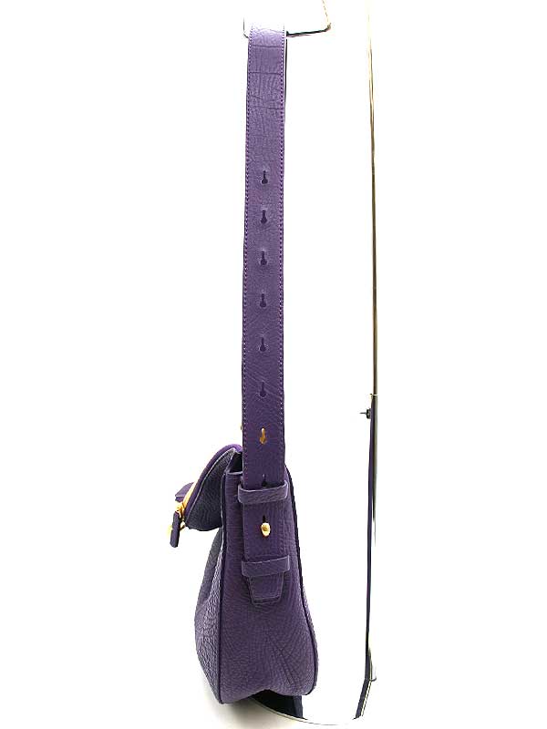 楽天市場】BURBERRY バーバリー スモール ナイトバッグ レザー