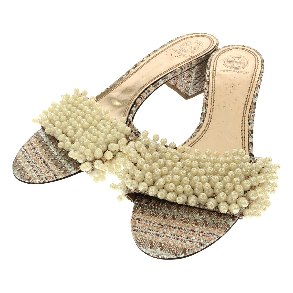 楽天市場】ビジュー サンダル（ブランドトリーバーチ）（サンダル