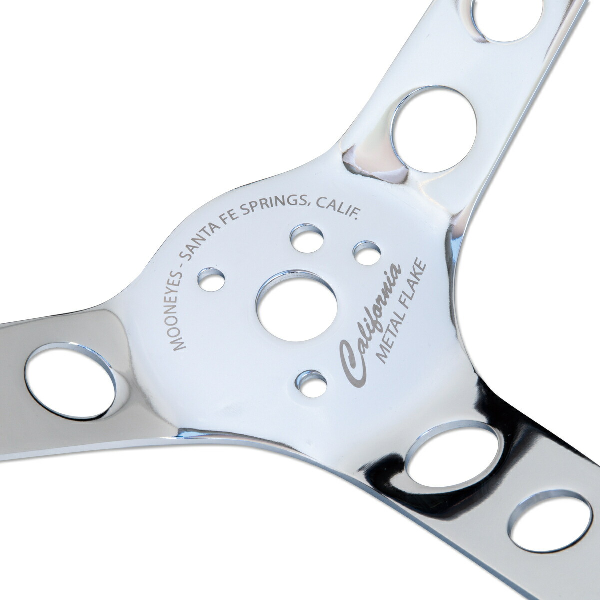 楽天市場】ムーンアイズ カリフォルニア メタルフレーク ステアリング