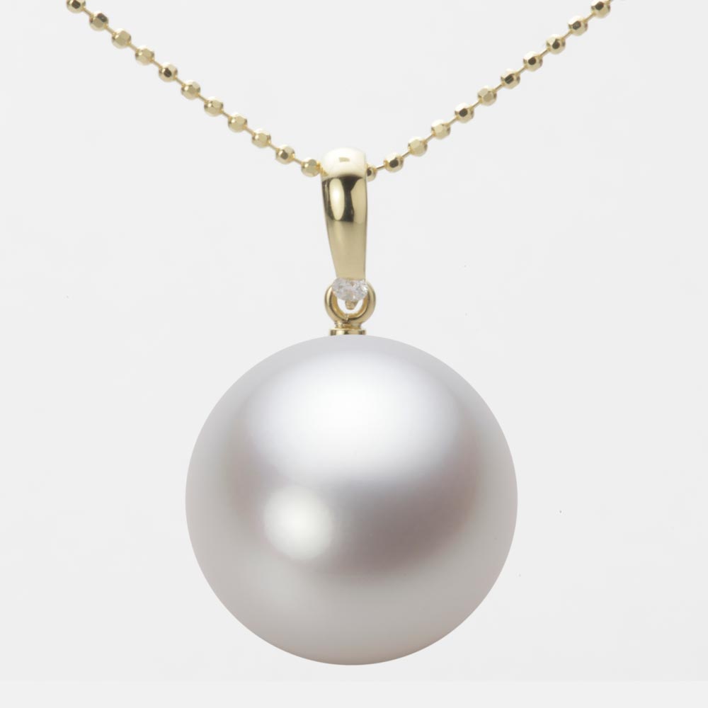 楽天市場】南洋真珠 パール ペンダント トップ 16mm 白蝶 真珠