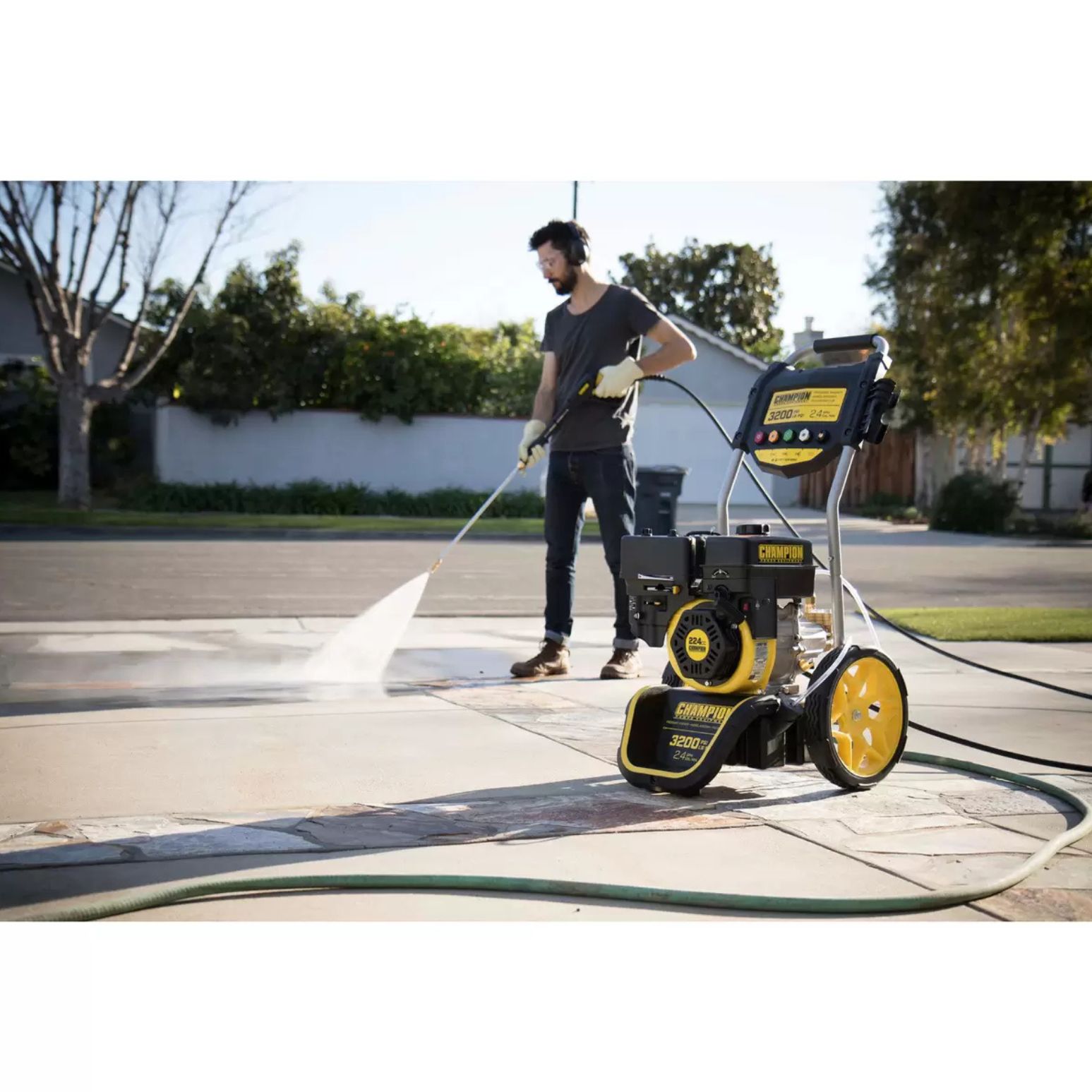 楽天市場】チャンピオン エンジン式 高圧洗浄機 3200PSI : モノ