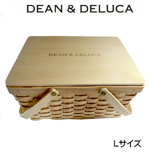 楽天市場】☆ディーン＆デルーカ DEAN&DELUCA 蓋つき バスケットL かご