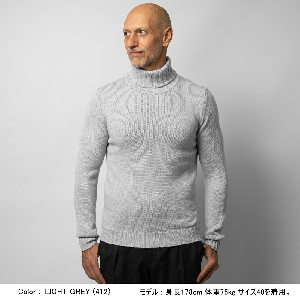 楽天市場】バフィー BAFY 4502 タートルネック ニット 5G ミドルゲージ