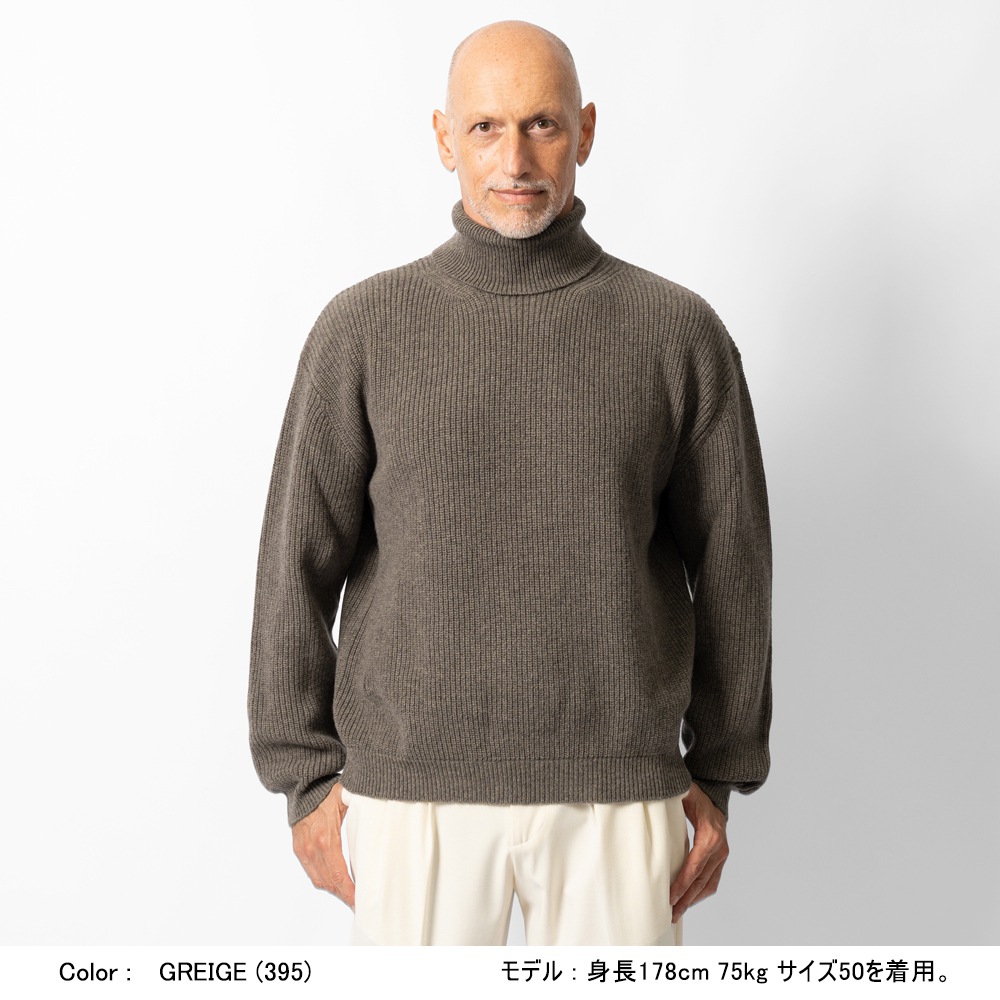 楽天市場】バフィー BAFY 35087 別注 タートルネックニット ウール