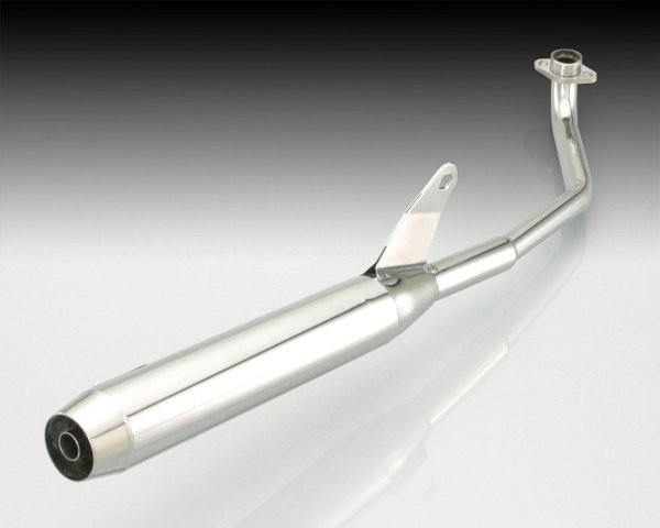 楽天市場】カブ110 ja07 キタコ スポーティーダウンマフラーの通販