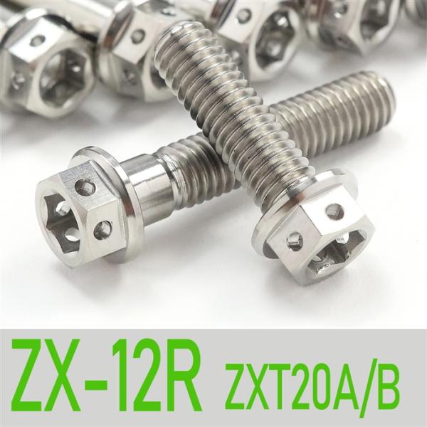 楽天市場】▽ZX-12R ZXT20A/B チタンボルトセット 左側/ジェネレーター
