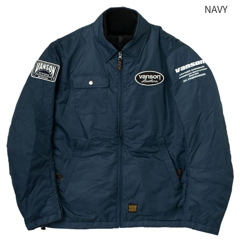 楽天市場】VANSON / バンソン コーチジャケット 秋冬モデル TVS2509W