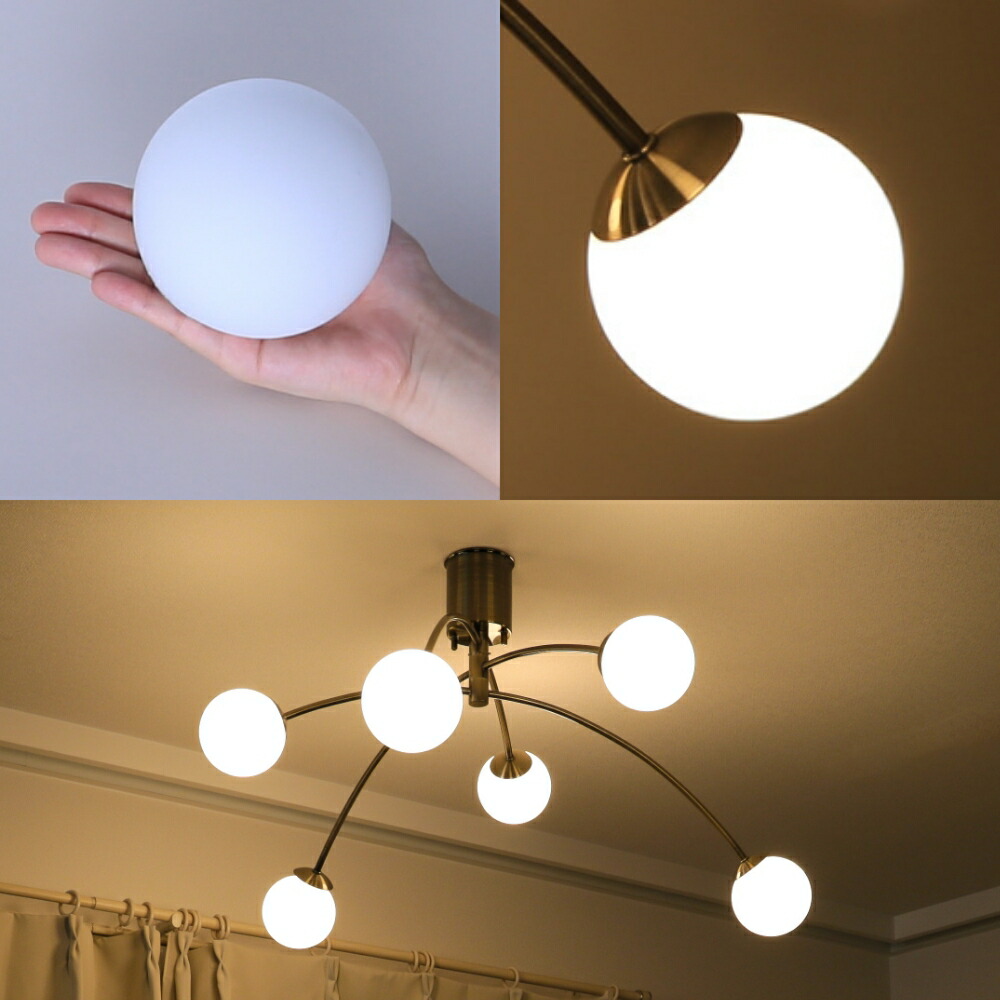 楽天市場】[MotoM公式]シャンデリア 6灯 GCH003-6 LED 埋込引掛