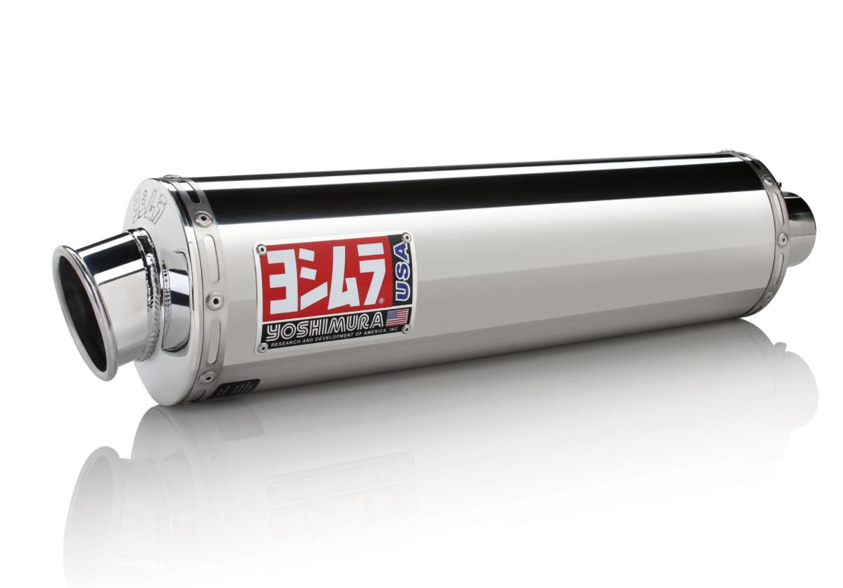 楽天市場】USヨシムラ RS-3 スリップオン ステンレス マフラー