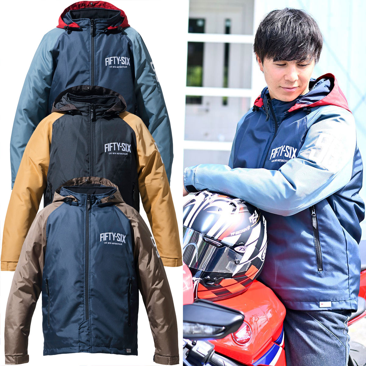 楽天市場】56デザイン ジャケット エクストラ ウォーム フーディー 2